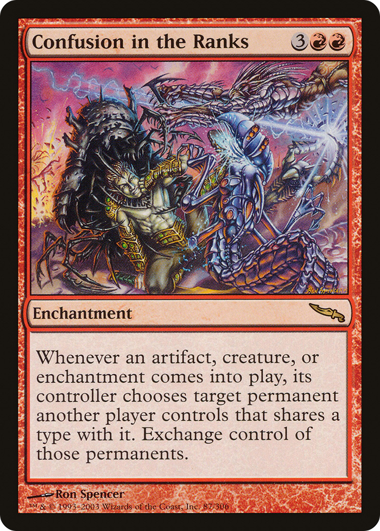 Confusion in the Ranks - Magic the Gathering card